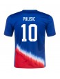 Forente Stater Christian Pulisic #10 Bortedrakt Copa America 2024 Korte ermer